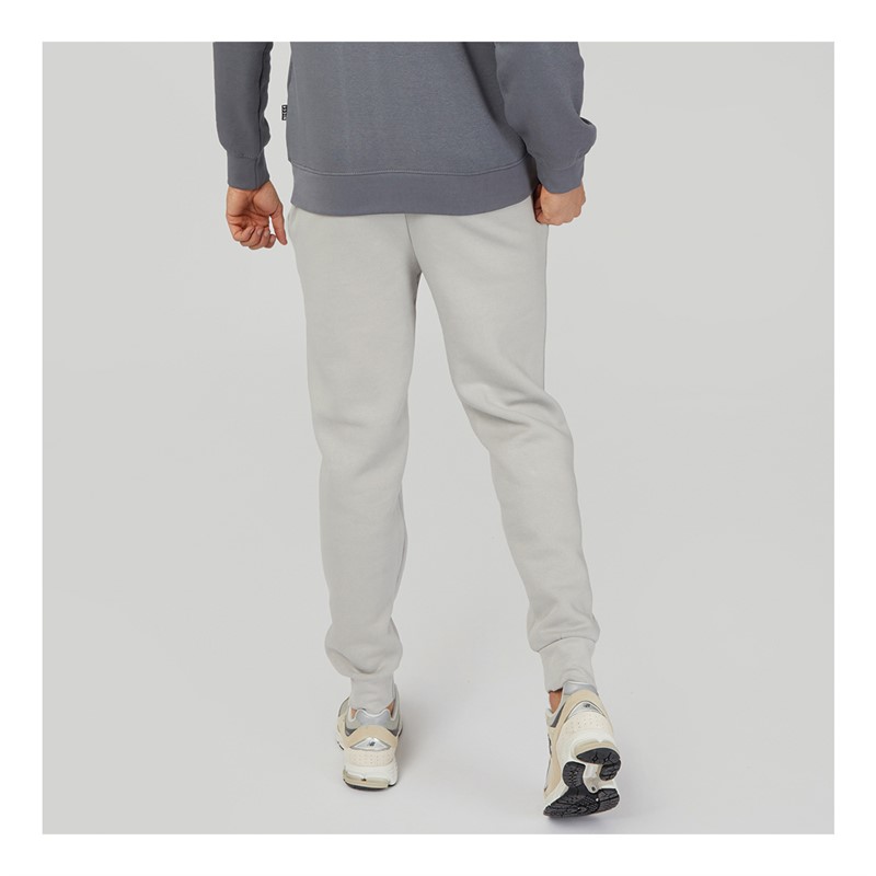 NICCE Mens Yelden Joggers Chalk Grey