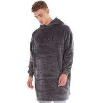 NICCE Mens Finadeni Snuggle Fleece Charcoal