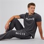 NICCE Mens Henry Lounge Set Coal