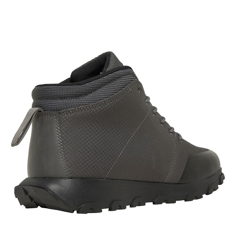 NICCE Mens Enfield Boots Charcoal