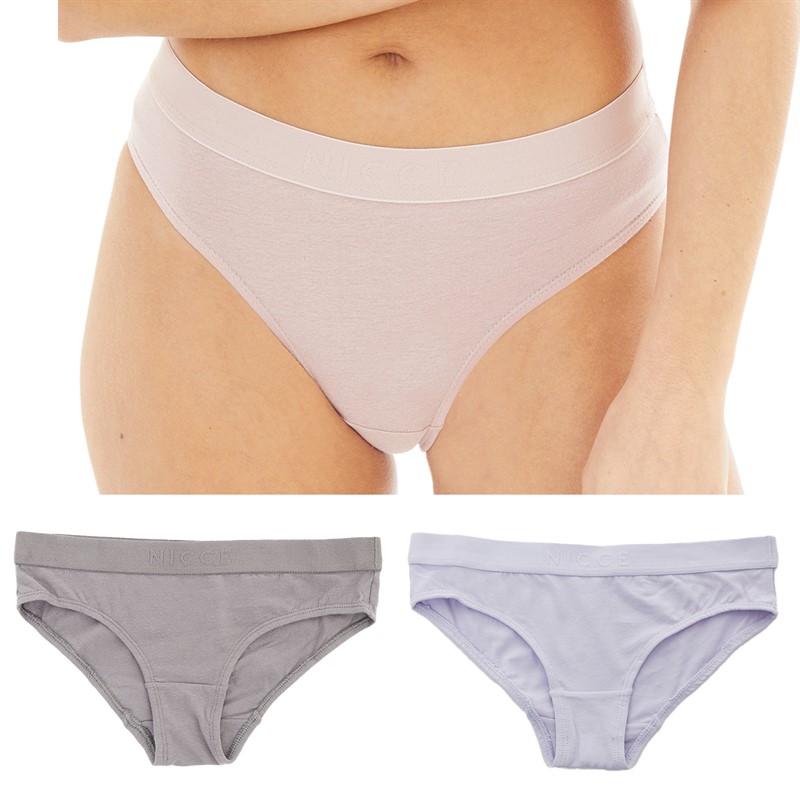 NICCE Womens Annalise Three Pack Briefs Assorted