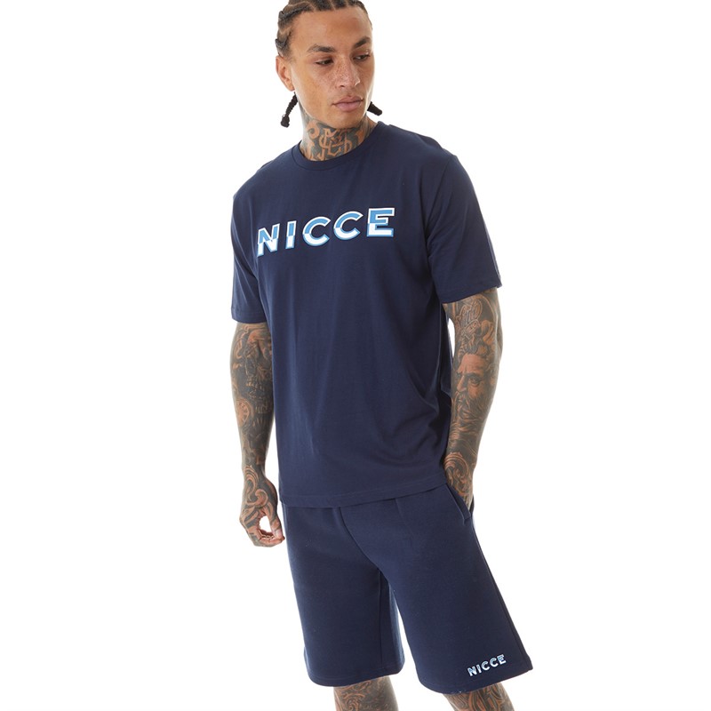 NICCE Herren Powter-Set Marineblau