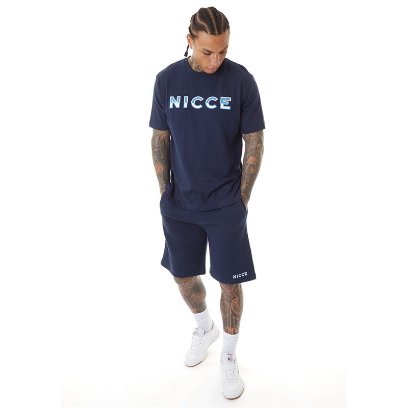 NICCE Herren Powter-Set Marineblau