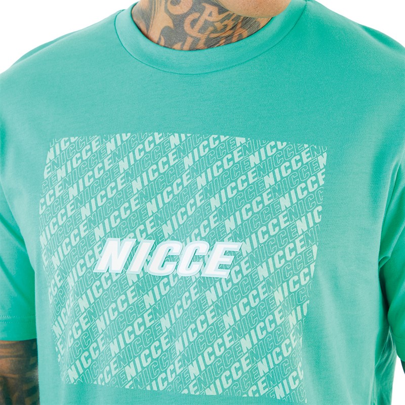 NICCE T-shirt Skarra Homme turquoise