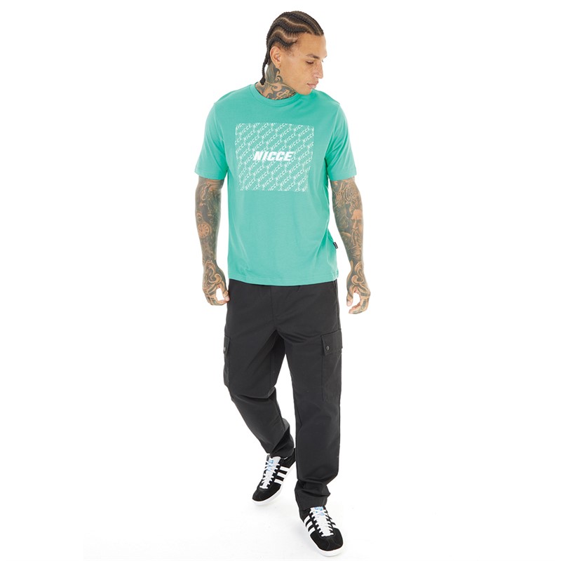 NICCE T-shirt Skarra Homme turquoise