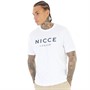 NICCE Męskie Hendo T-shirty Biały