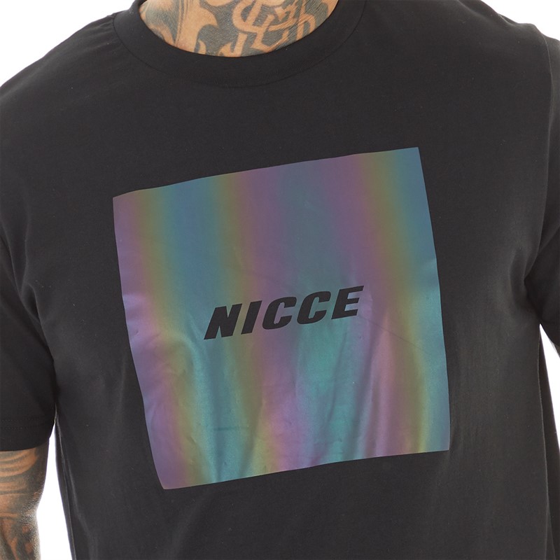 NICCE Męskie Narann T-shirty Czarny