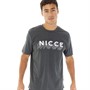 NICCE Heren Mykal T-shirt Antraciet Melange