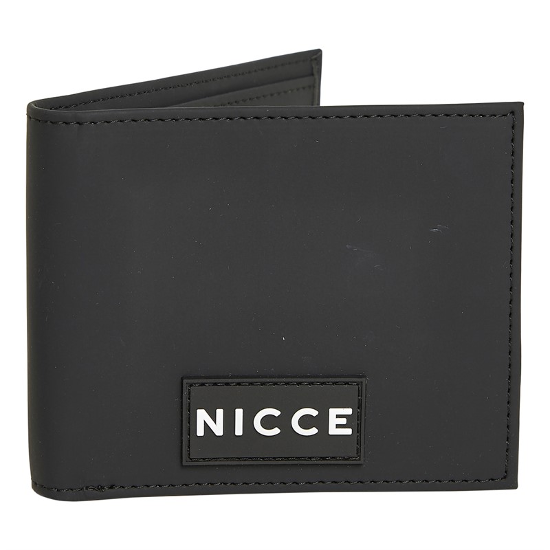 NICCE Mens Jamiro PU Leather Wallet Black