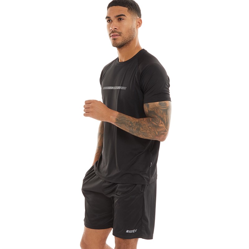 NICCE Mens Tecceo Co-Ord Black