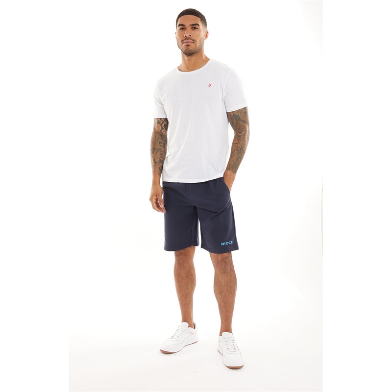 NICCE Mens Fleece Shorts Navy