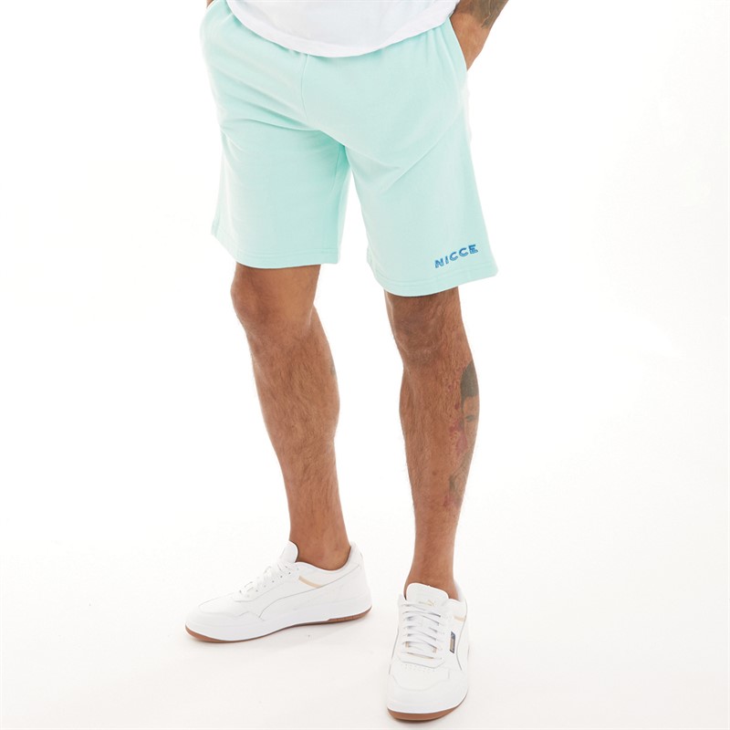 NICCE Mens Fleece Shorts Mint