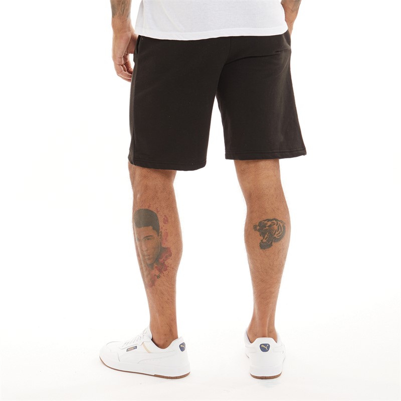 NICCE Mens Fleece Shorts Black