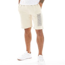 NICCE Mens Fleece Shorts Stone