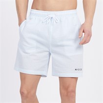 NICCE Mens Nosta Swim Shorts Sky/White