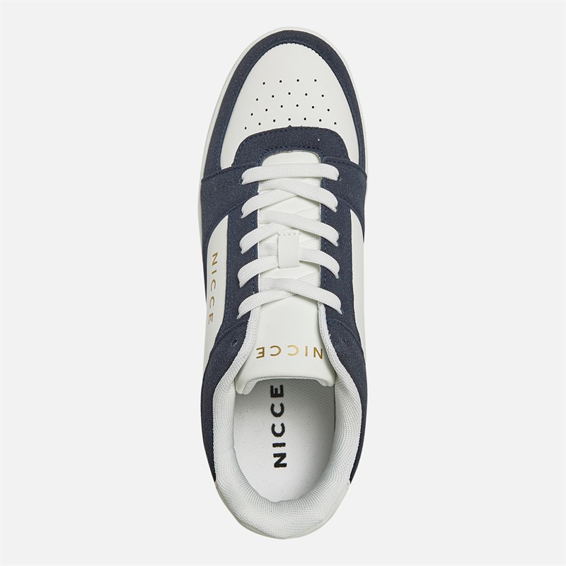 NICCE Mens Parati Trainers White/Grey/Navy/Blue