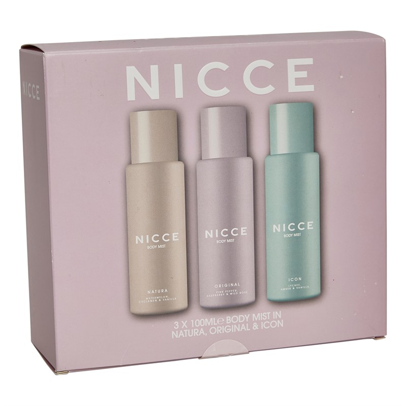 NICCE Womens Body Mist Gift Set Multi