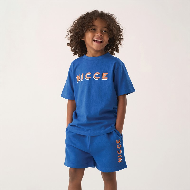 NICCE Boys T-Shirt And Shorts Co-Ord Set Blue