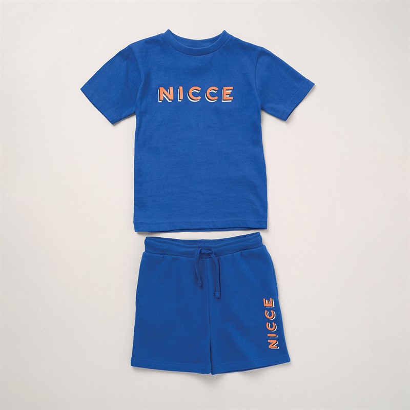NICCE Boys T-Shirt And Shorts Co-Ord Set Blue