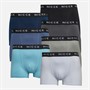 NICCE Mens Xandro Seven Pack Boxers Black/White/Navy/Coal/Circular Grey/Elemental Blue/Sky