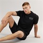 NICCE Mens Tradfri T-Shirt And Shorts Co-Ord Black