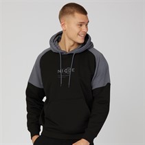 NICCE Mens Sigma Oversized Hoodie Black