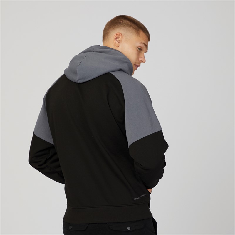 NICCE Mens Sigma Oversized Hoodie Black