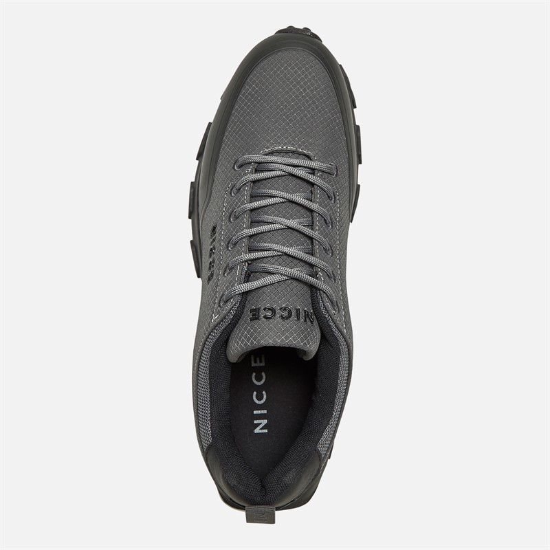 NICCE Mens Sencon Trainers Grey