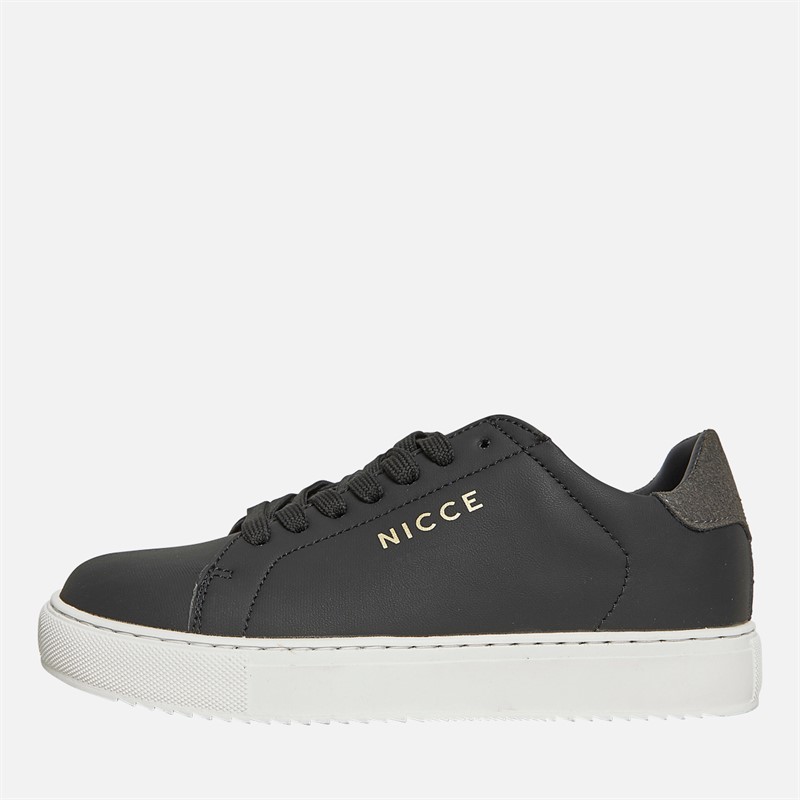NICCE Junior Boys Sector Trainers Black/Grey/Gold - Size 5