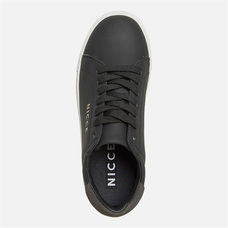 NICCE Junior Boys Sector Trainers Black/Grey/Gold