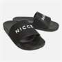 NICCE Junior Boys Visor Slides Black