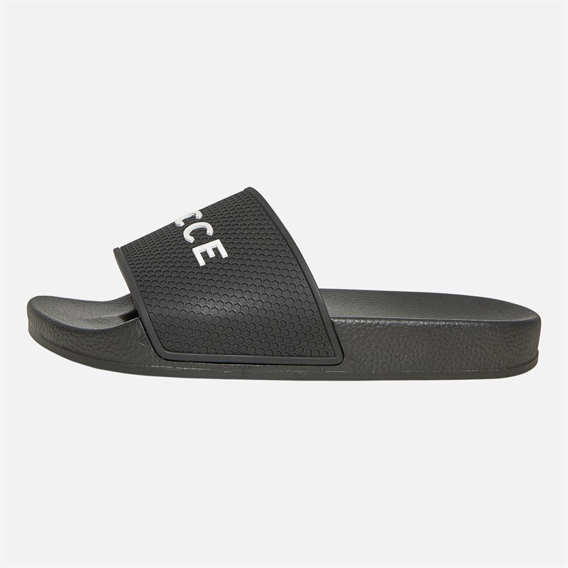 NICCE Junior Boys Visor Slides Black