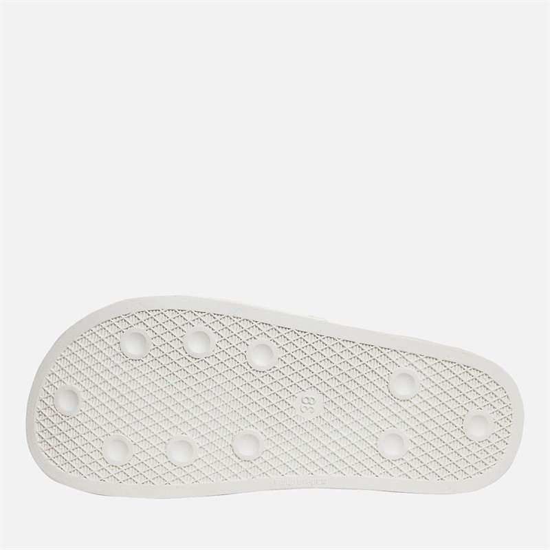 NICCE Junior Boys Visor Slides White