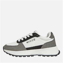 NICCE Junior Boys Dalston Trainers White/Grey