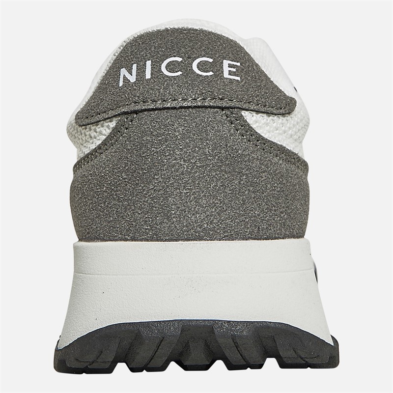 NICCE Junior Boys Dalston Trainers White/Grey