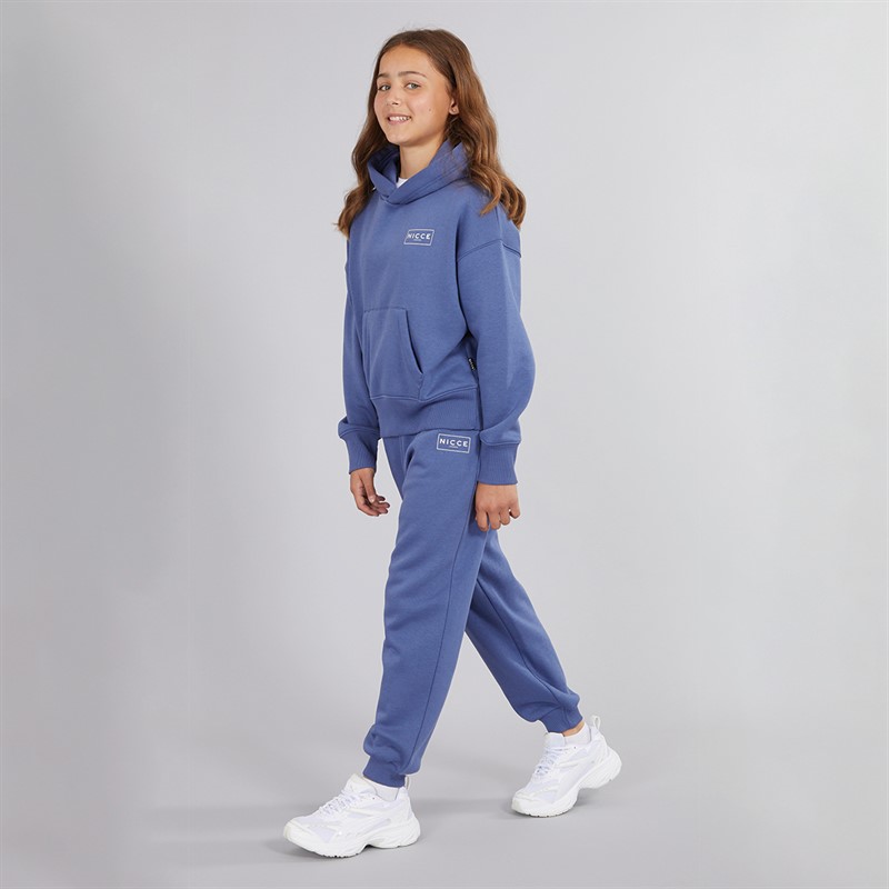 NICCE Girls Belle Hoodie And Joggers Tracksuit Set Blue