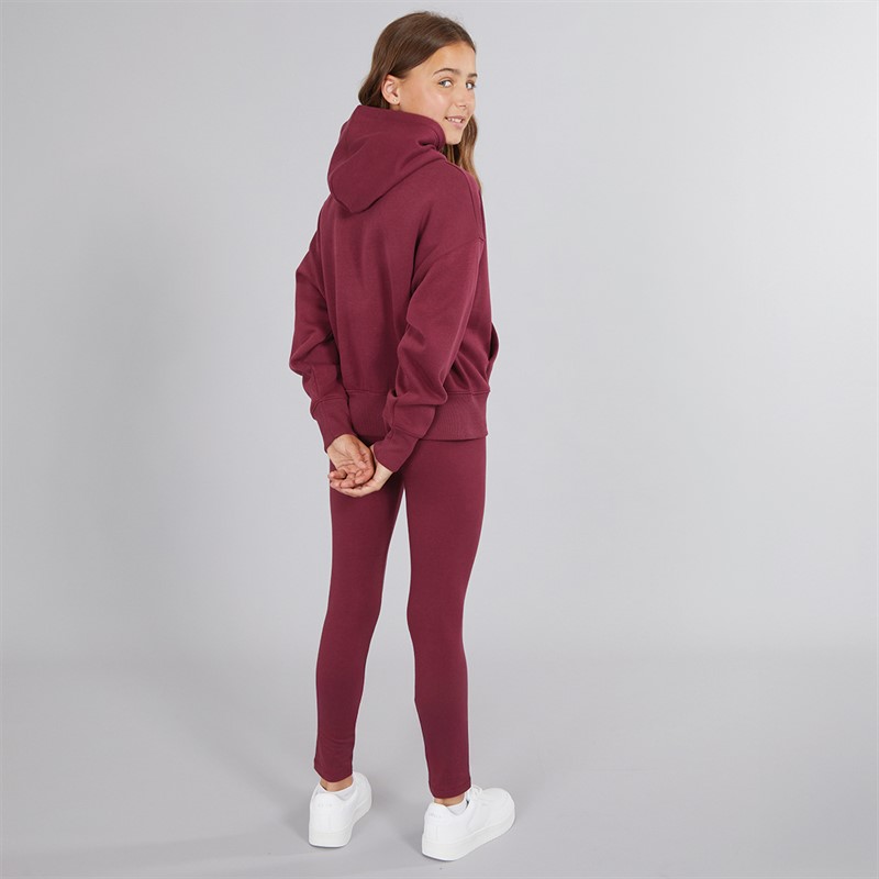 NICCE Girls Diva Hoodie And Leggings Set Cordovan