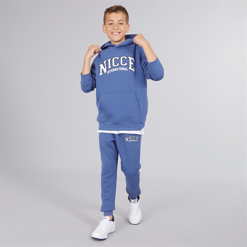 NICCE Boys Neptone Hoodie And Joggers Tracksuit Element Blue - Size 11/12Y