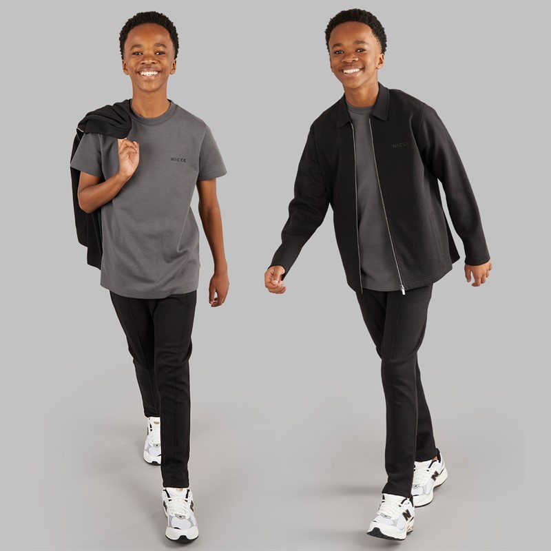 NICCE Boys Ziptey Three Piece Co-Ord Set Black