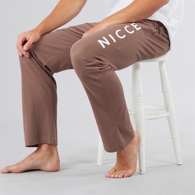 NICCE Mens Kolson Jersey Lounge Pants Mink