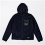 NICCE Mens Yappa Zip Through Hooded Borg Fleece Deep Navy