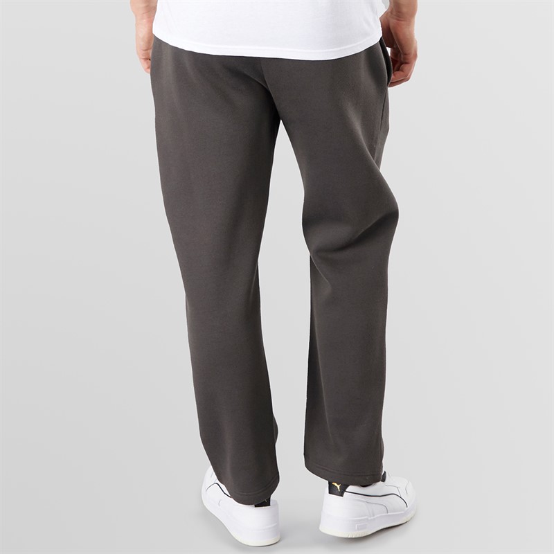 NICCE Mens Wide Leg Open Hem Joggers Coal