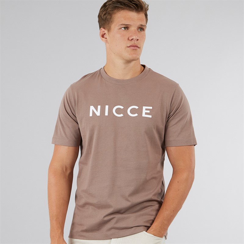 NICCE Mens Denno T-Shirt Mink