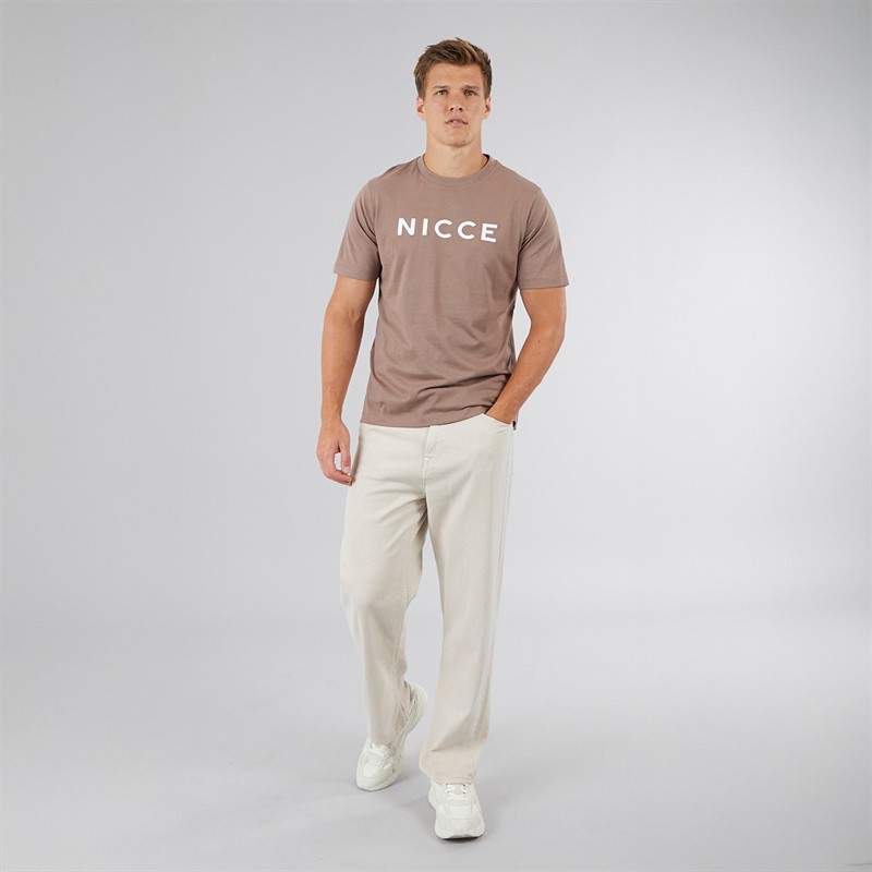 NICCE Mens Denno T-Shirt Mink