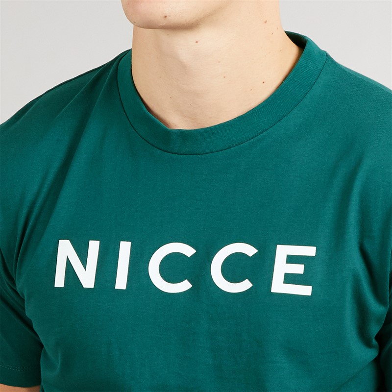 NICCE Mens Denno T-Shirt Deep Teal