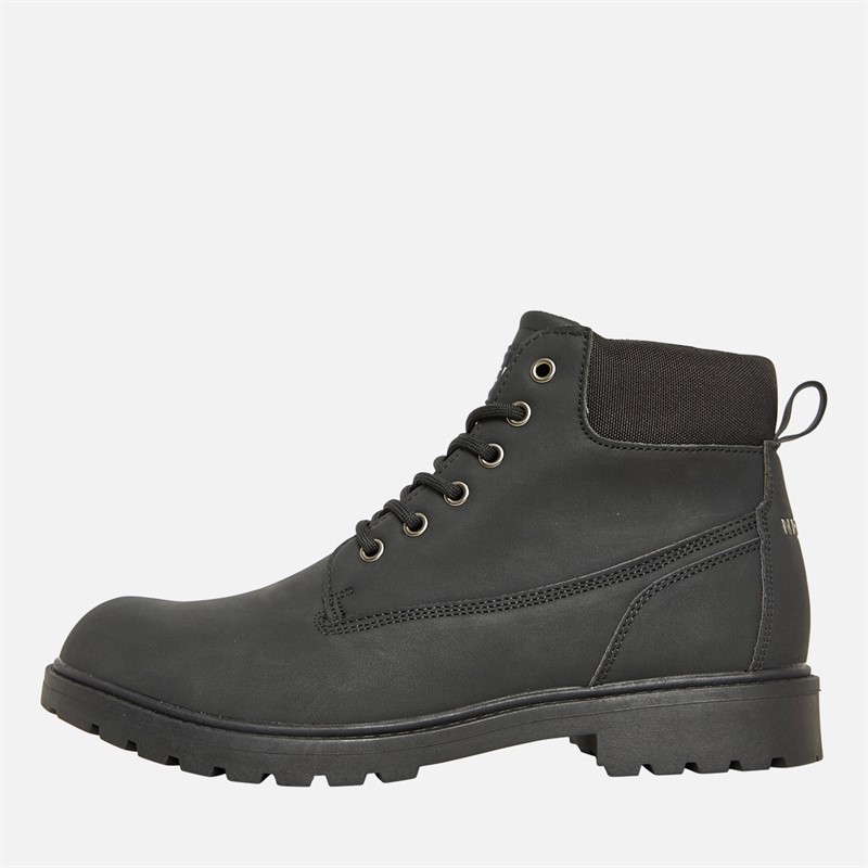 NICCE Mens Cranford Boots Black