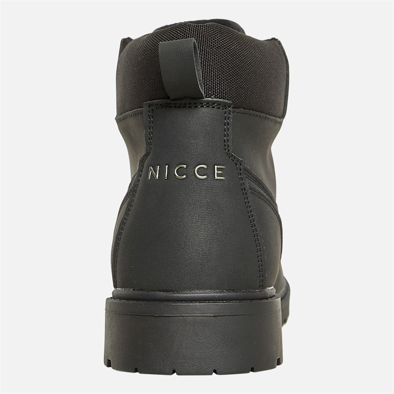 NICCE Mens Cranford Boots Black
