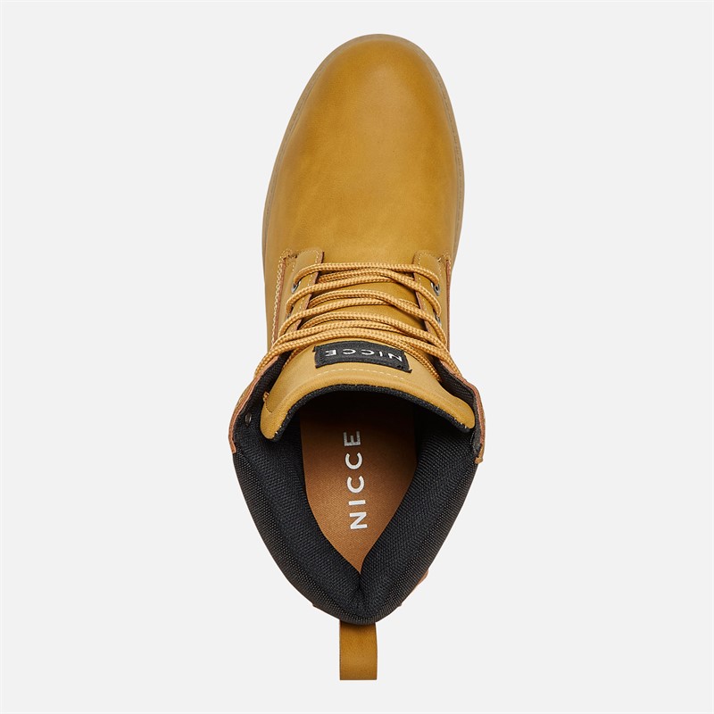NICCE Mens Cranford Boots Wheat