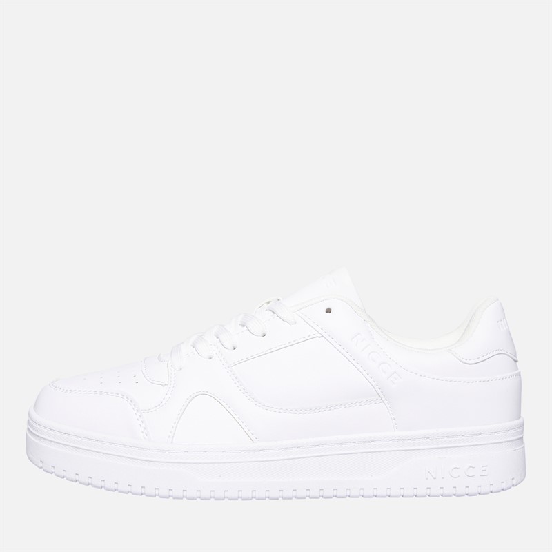 NICCE Mens Dakera Trainers White