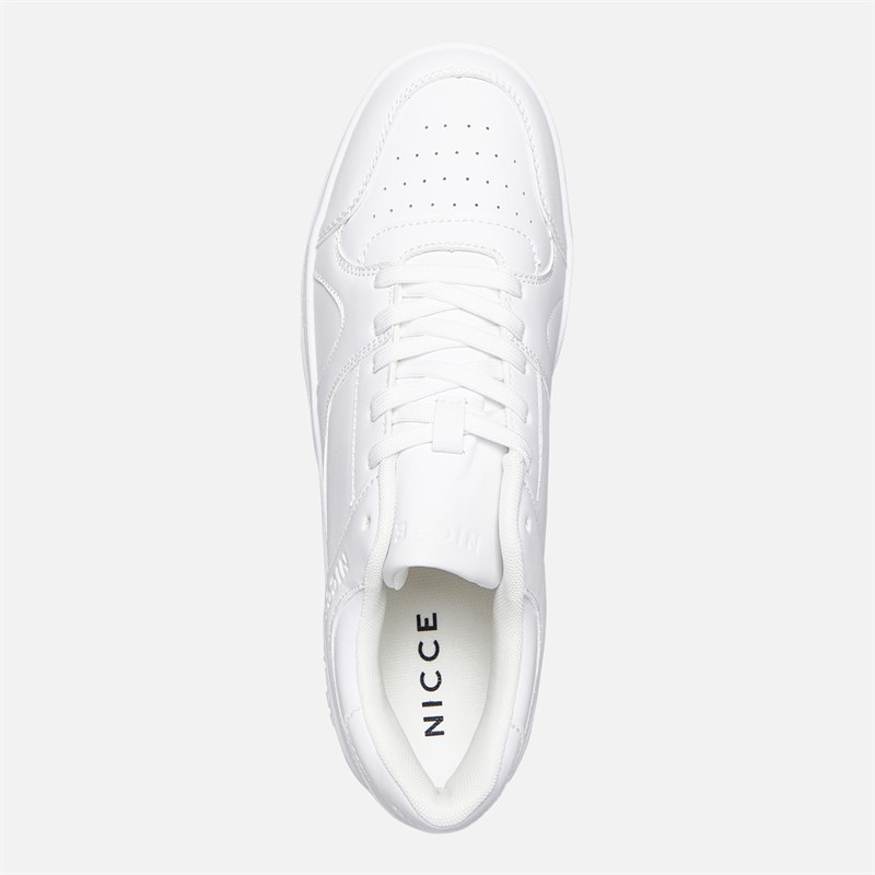 NICCE Mens Dakera Trainers White